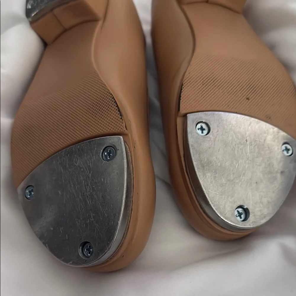 Kids Tan Tap shoes 9” long
